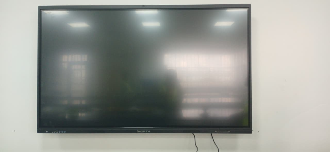 Interactive flat panel