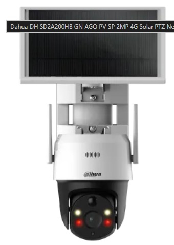 Dahua SD2A200HB Solar 4G PTZ Camera